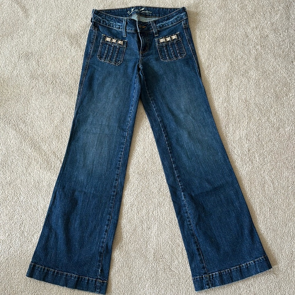Juicy Couture Wide Leg Flare Woman's Jean's Size 28